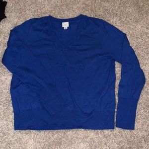 New Day L V neck sweater